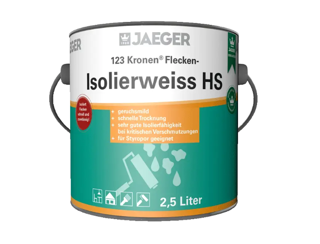 Jaeger Kronen Flecken-Isolierweiß HS weiß 2,5L