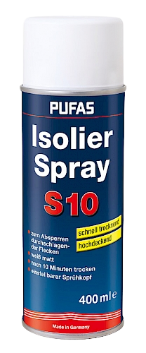 PUFAS Isolierspray weiß PUFAS Isolierspray weiß