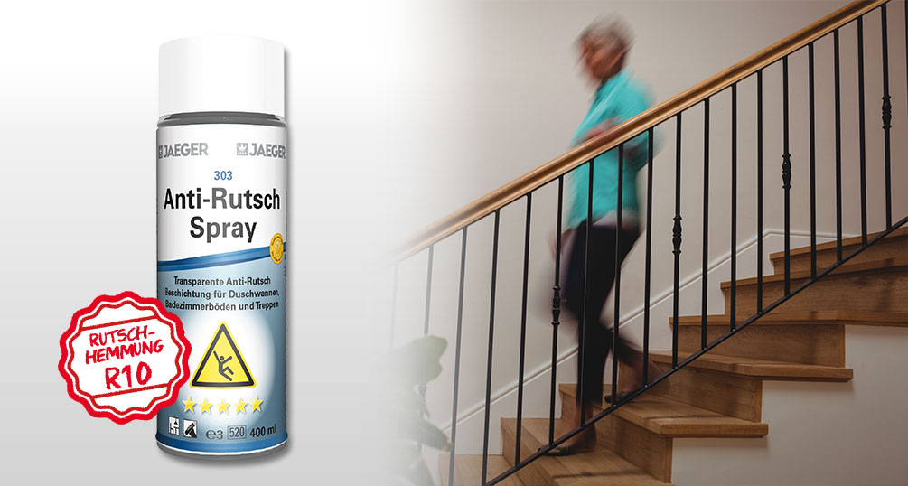 Anti-Rutsch-Spray Jaeger 303 Anti Rutsch Spray Farblos 400ml