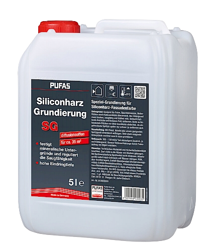 PUFAS Siliconharz-Grundierung 5L PUFAS Siliconharz-Grundierung 5L