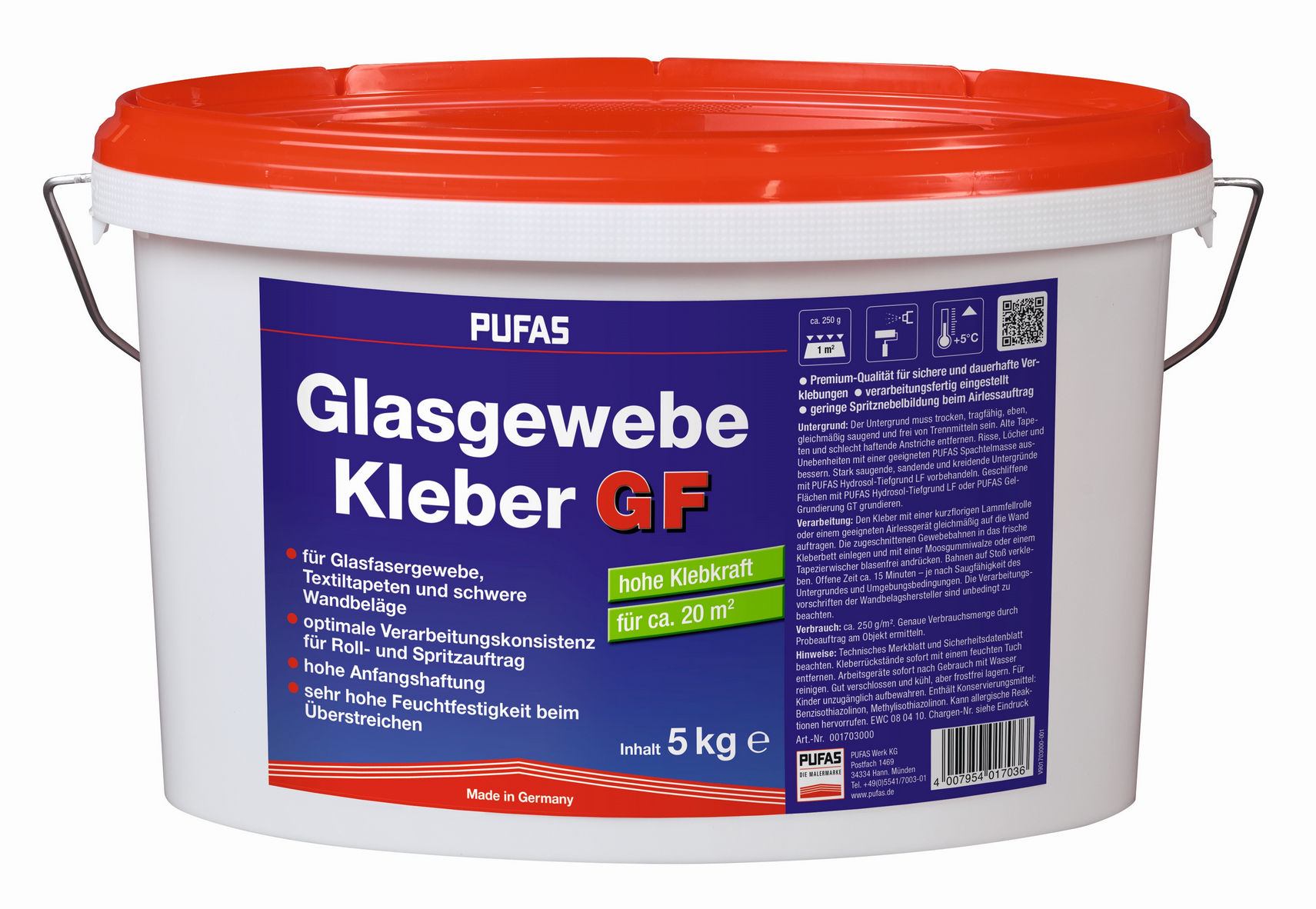 glasgewebekleber_5 PUFAS Glasgewebe-Kleber GF