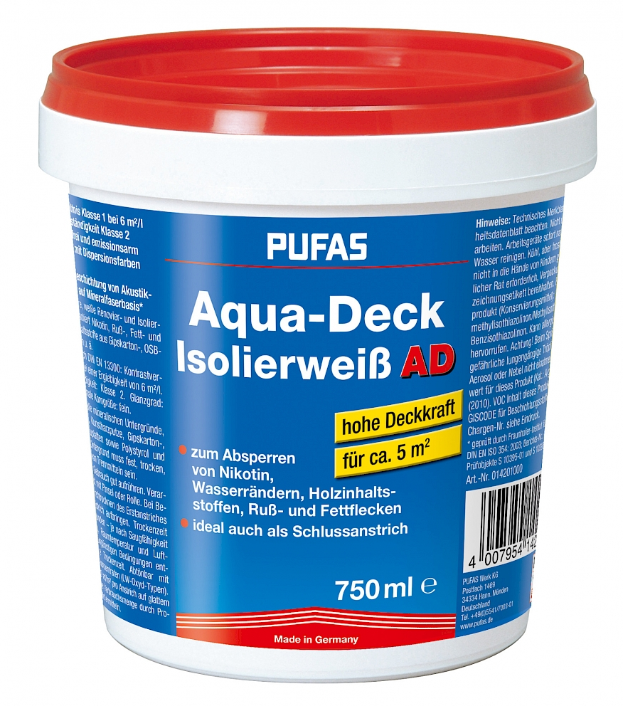 PUFAS Aqua-Deck Isolierweiß E.L.F