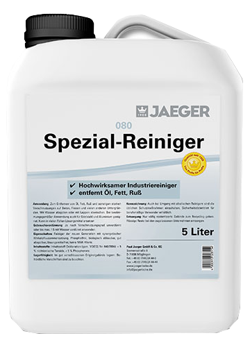 080 Jaeger Spezial-Reiniger 5l